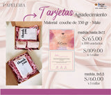 Tarjetas de Agradecimiento