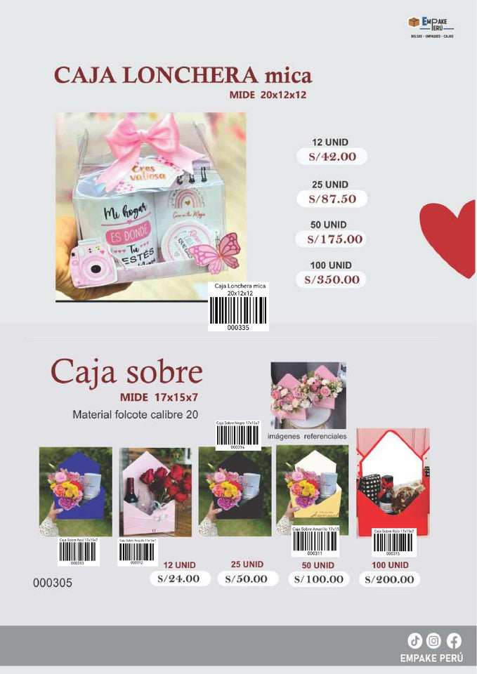 Empaques Bonitos y más