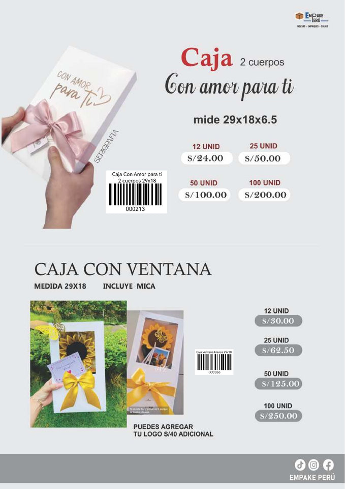 Empaques Bonitos y más