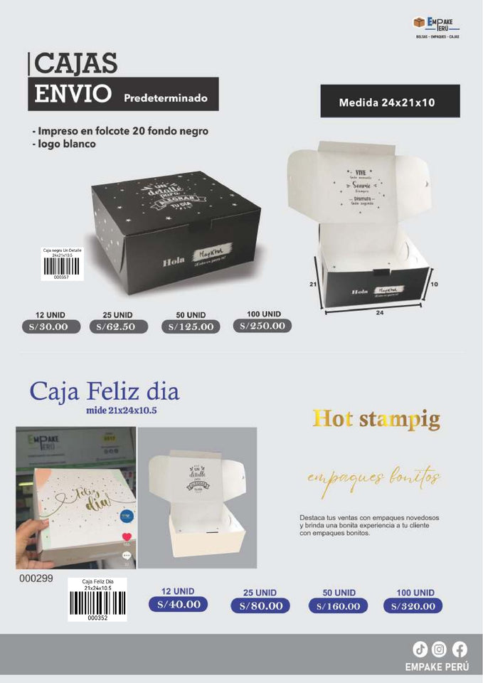 Empaques Bonitos y más